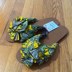 Zara flat sandal